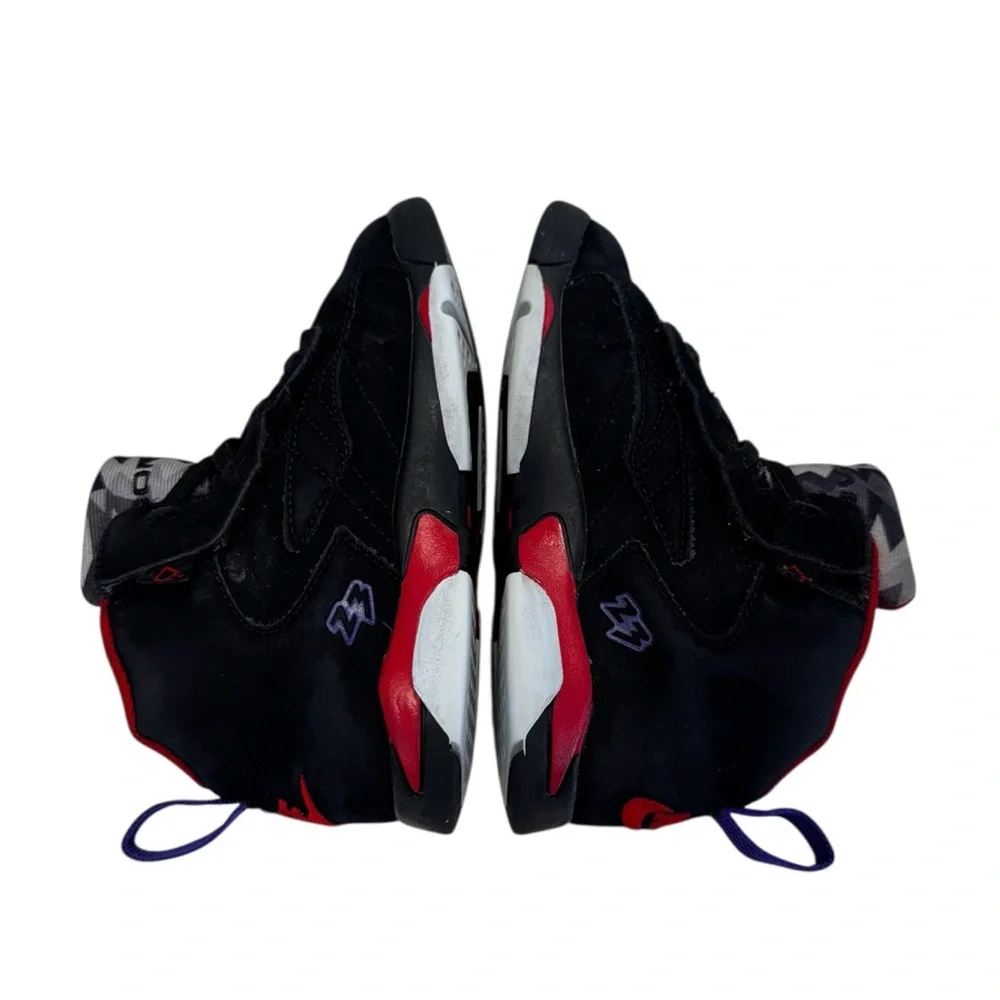 Nike Air Jordan Jumpman MVP Kids Black and Red Sneakers Size 10C